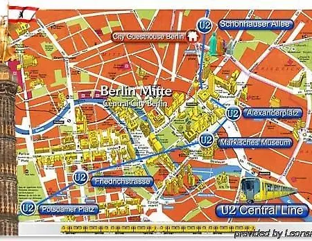 Affittacamere City Guesthouse Pension Berlin Berlino