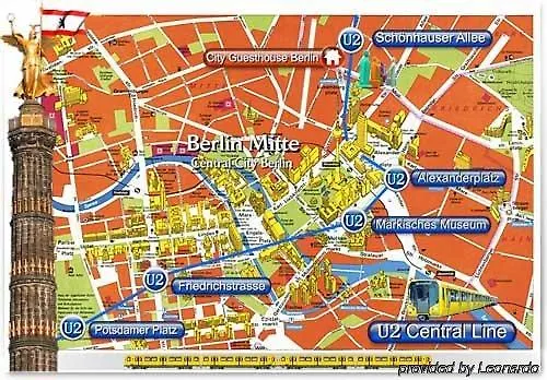 Affittacamere City Guesthouse Pension Berlin Berlino